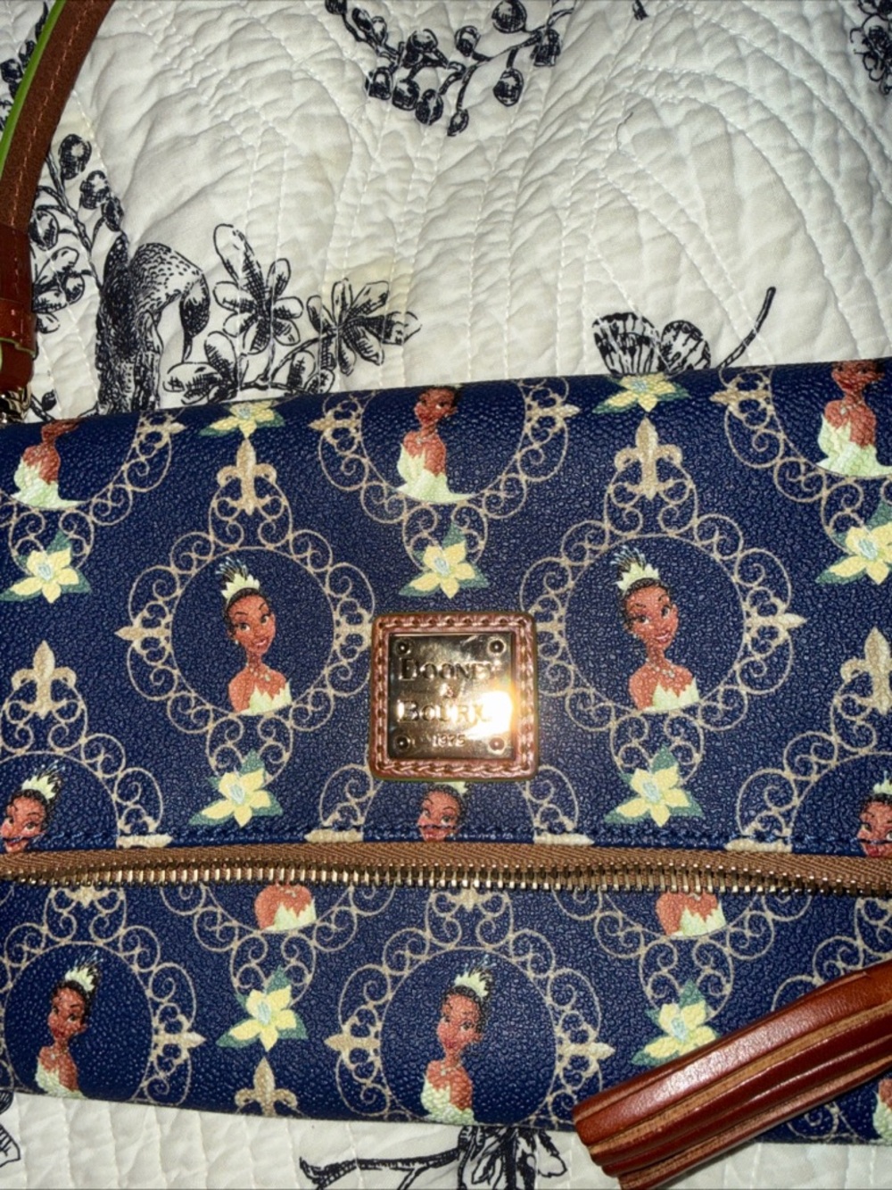 Tiana Disney Dooney and Bourke clutch or crossbody purse - Picture 3 of 14